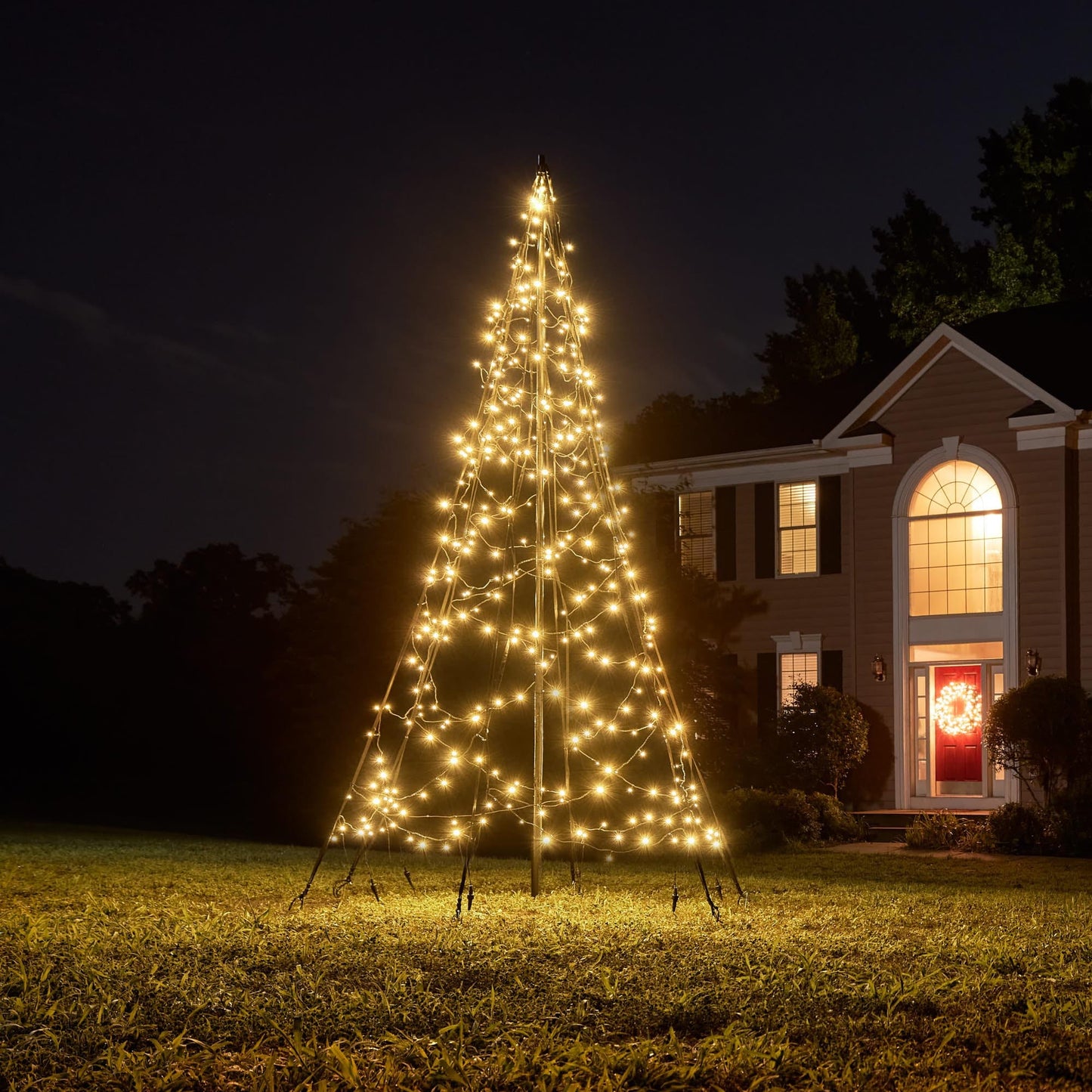 Fairybell | 10ft | 360 LED lights | Including pole | Warm white