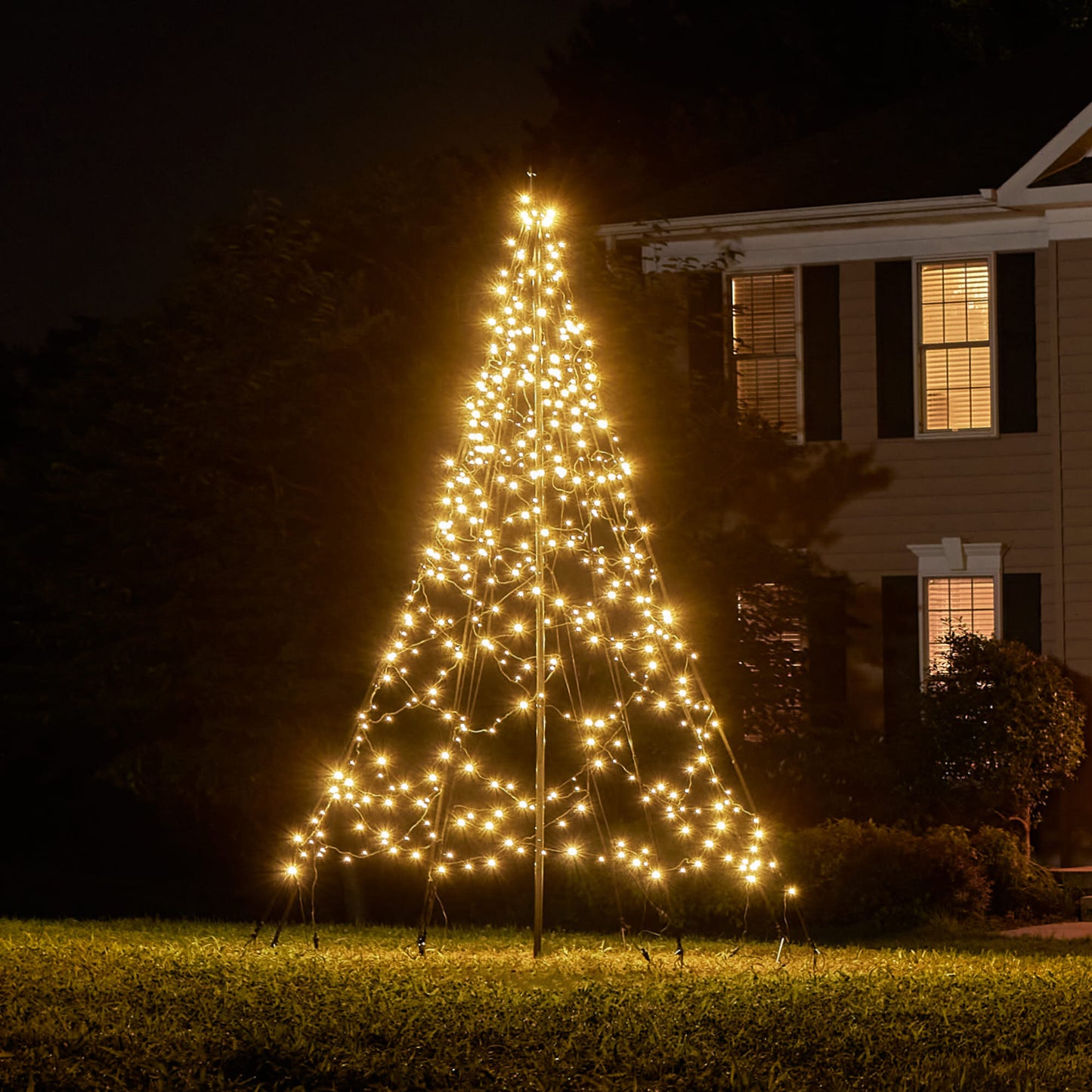 Fairybell | 10ft | 480 LED lights | Including pole | Twinkle