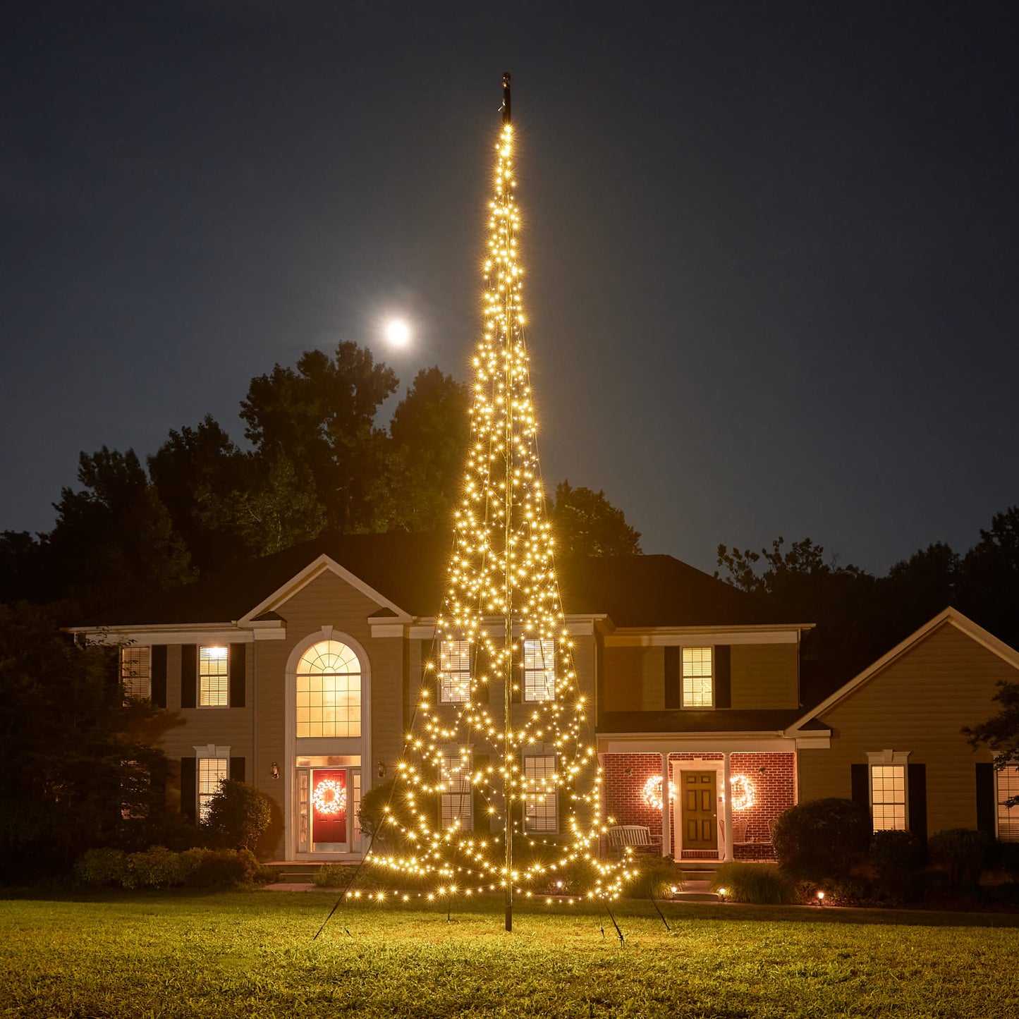 Fairybell Square | 26ft | 1,000 LED lights | Warm white