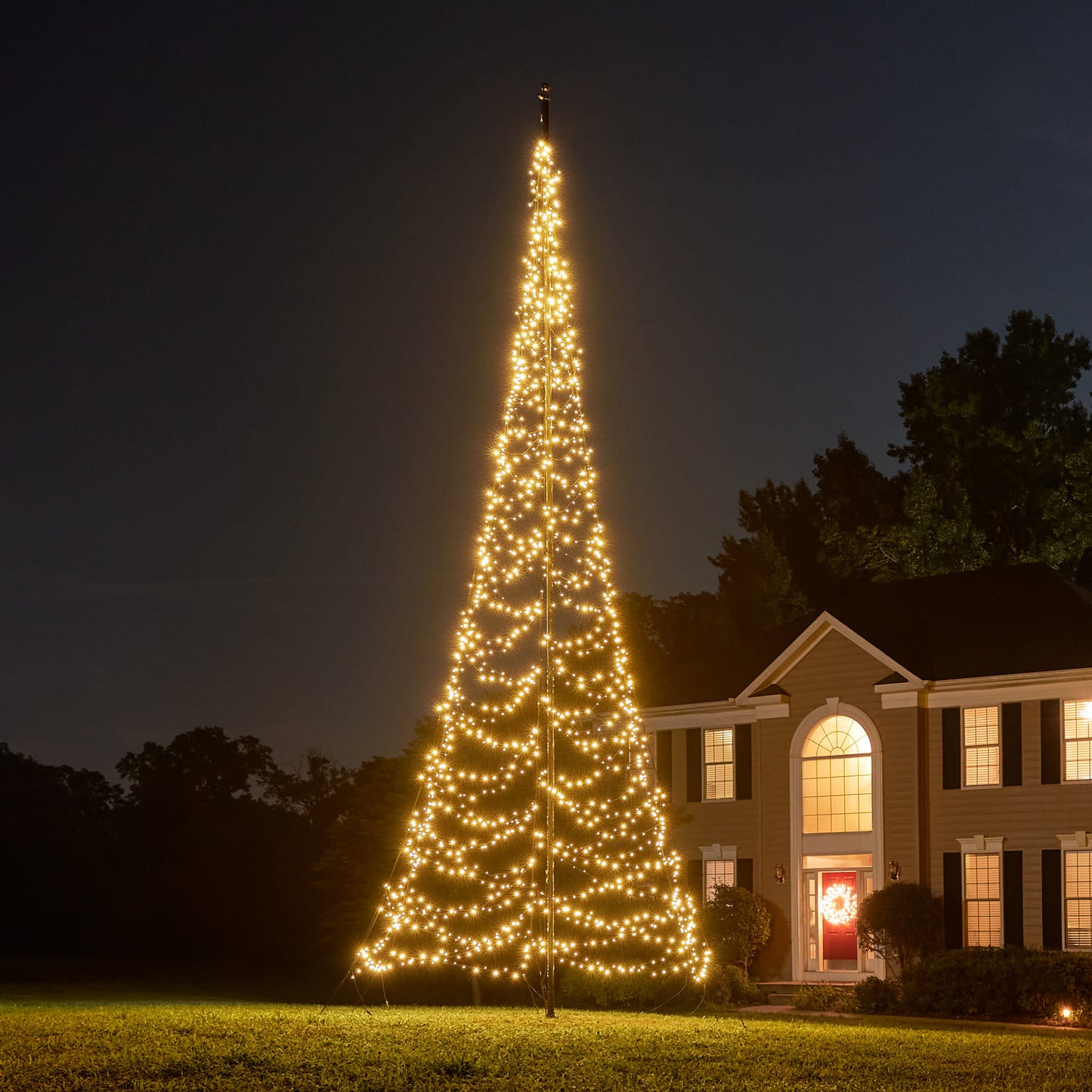 Fairybell | 26ft | 1,500 LED lights | Warm white