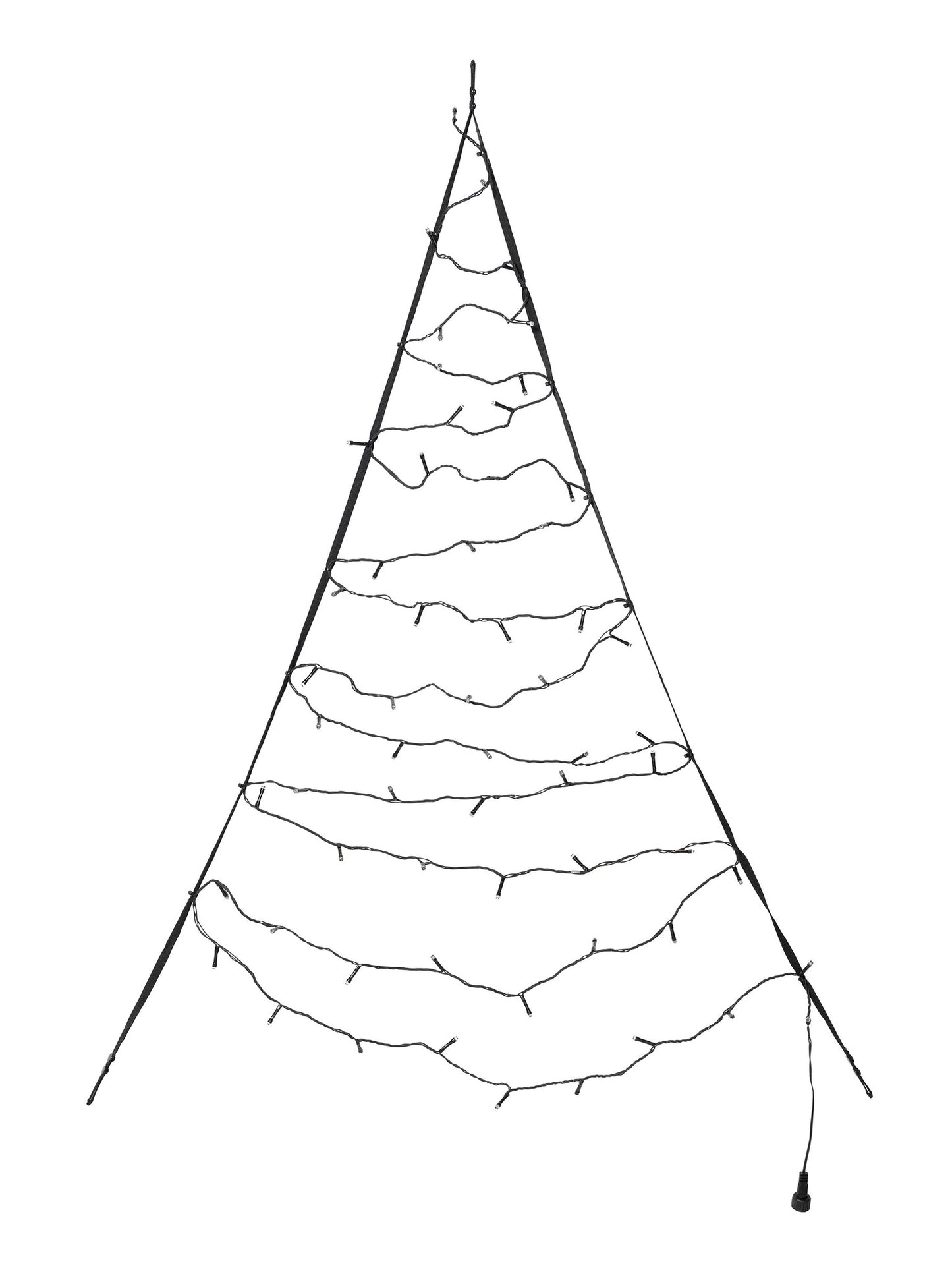 Cinta de campanillas de hadas | 33 pies | 8000 luces LED | Blanco cálido