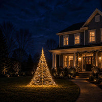 Fairybell Standard | 3 metros | 480 luces LED | Incluye mástil | Blanco cálido | Twinkle