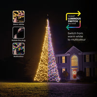 Interruptor luminoso Fairybell | 20 pies | 2000 luces LED
