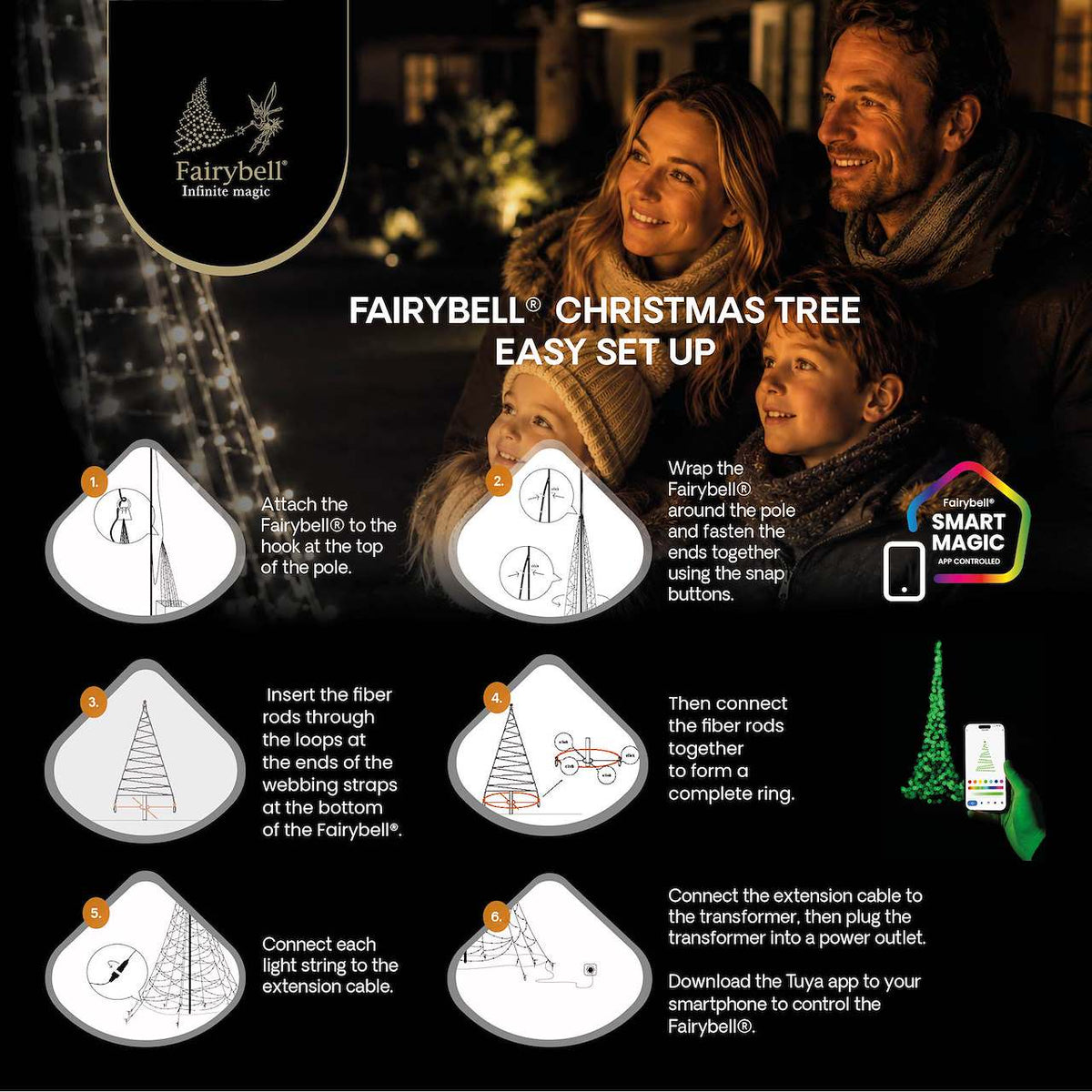 Fairybell Pro | 10 metros | 1792 luces LED | Smart Magic |