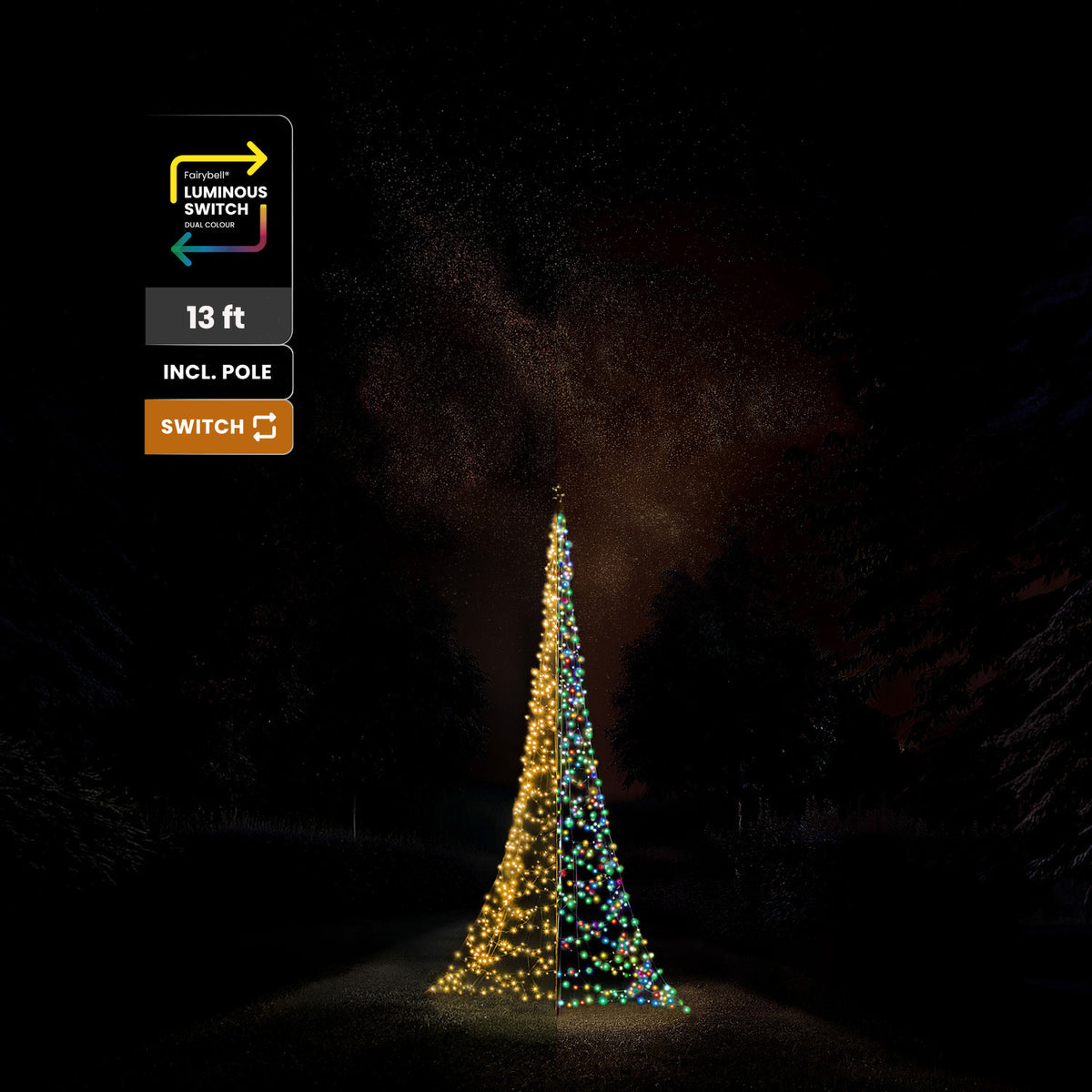 Fairybell Premium | 4 metros | 1536 luces LED | Luminous Switch |