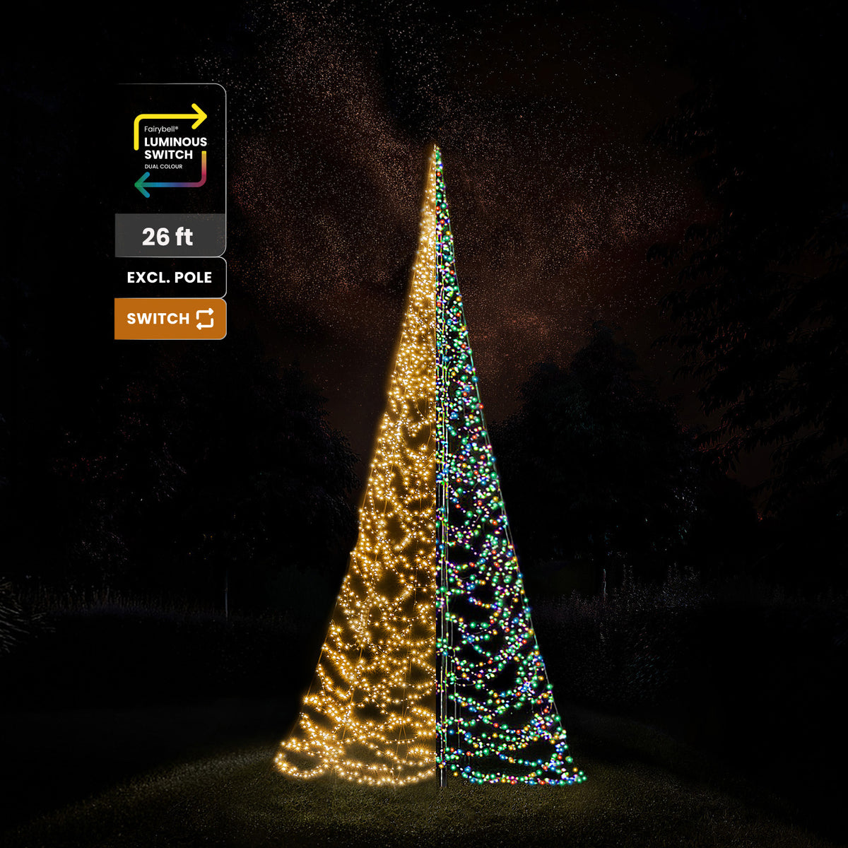 Fairybell Premium | 8 metros | 3024 luces LED | Luminous Switch |