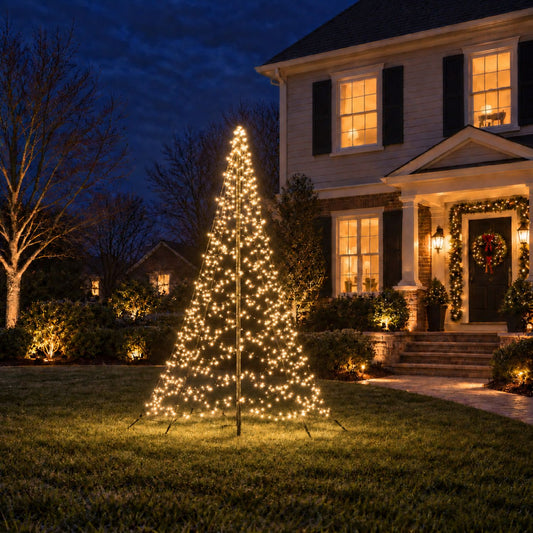 Fairybell Standard | 10ft | 480 LED lights | Including pole | Warm white |