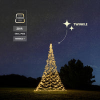 Fairybell Standard | 6 metros | 1200 luces LED | Blanco cálido | Twinkle