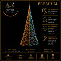 Fairybell Premium | 10 metros | 2048 luces LED | Luminous Switch |