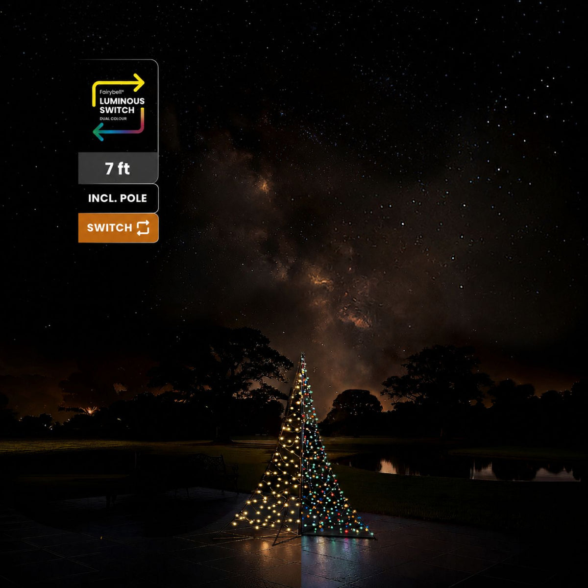 Fairybell Premium | All Surface | 2 metros | 256 luces LED | Luminous Switch |