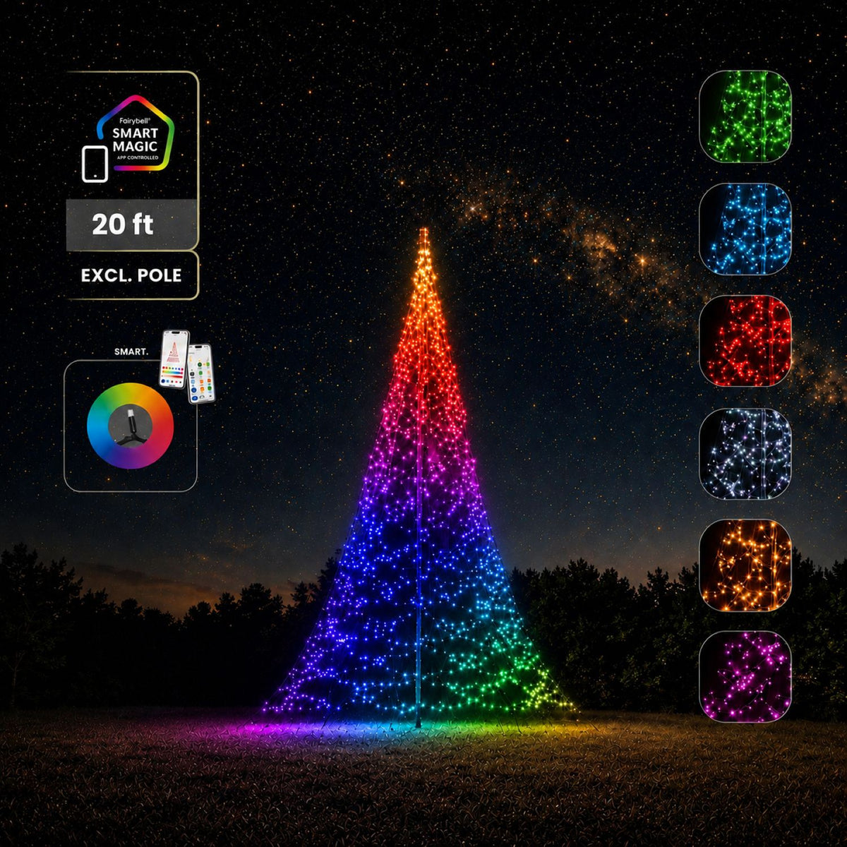 Fairybell Pro | 6 metros | 1152 luces LED | Smart Magic |