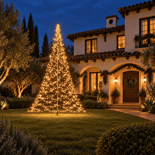 Fairybell Premium | 13ft | 1536 LED lights | Including pole | Luminous Switch |