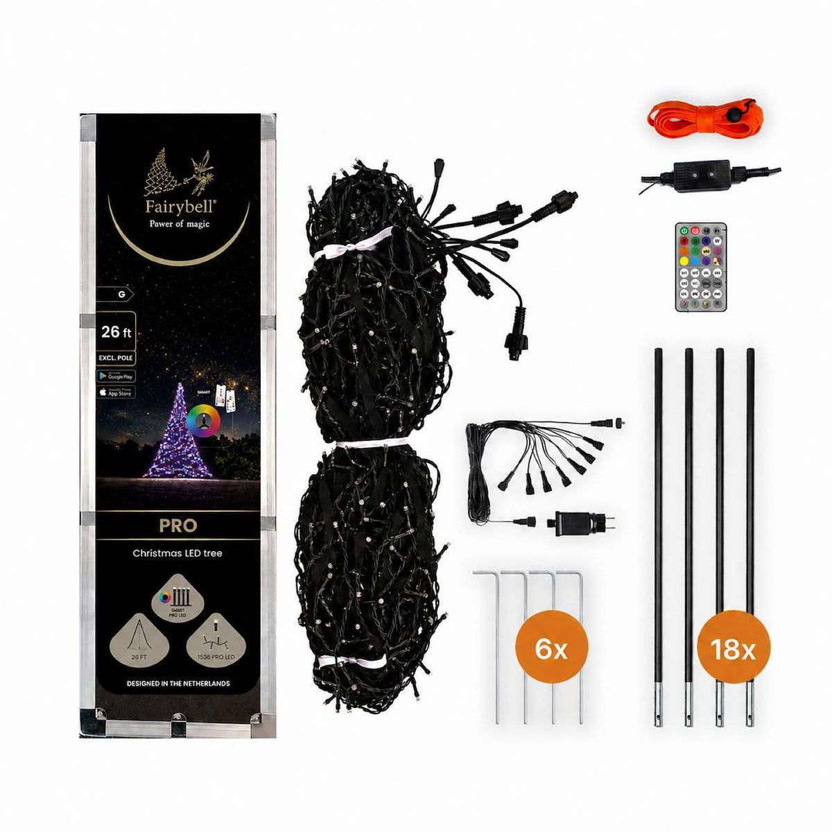 Fairybell Pro | 8 metros | 1536 luces LED | Smart Magic |
