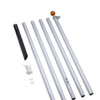 Fairybell Bundle | 20ft | 2000 LED lights | Luminous Switch | Including Silver Flagpole