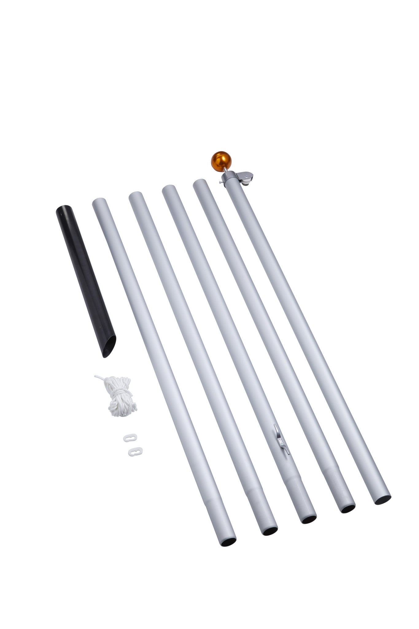 Fairybell Bundle | 20ft | 2000 LED lights | Luminous Switch | Including Silver Flagpole
