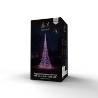 Fairybell | 25ft | 1,500 LED lights | Multicolor