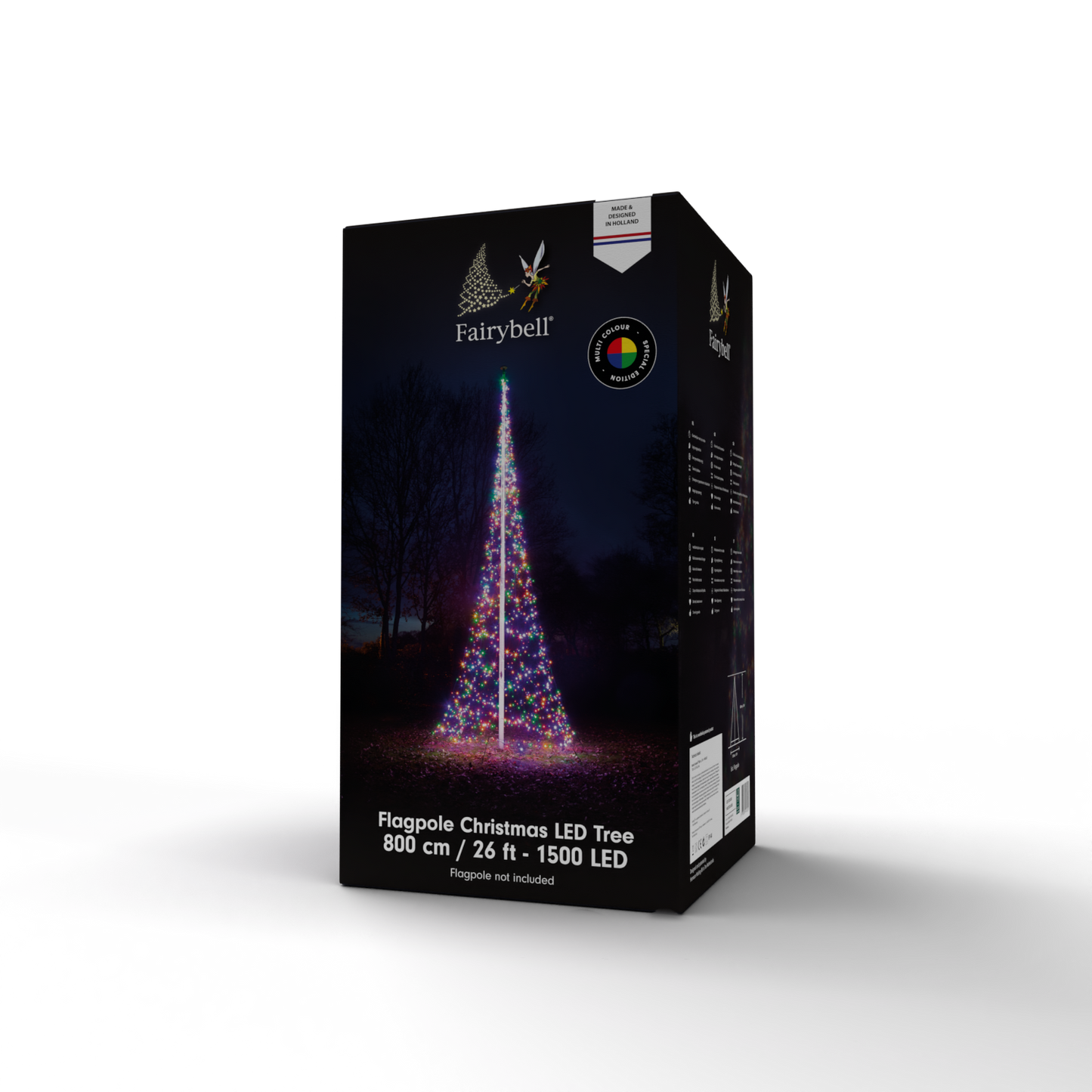 Fairybell | 25ft | 1,500 LED lights | Multicolor