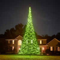 Campana de hadas | 25 pies | 1500 luces LED | Verde